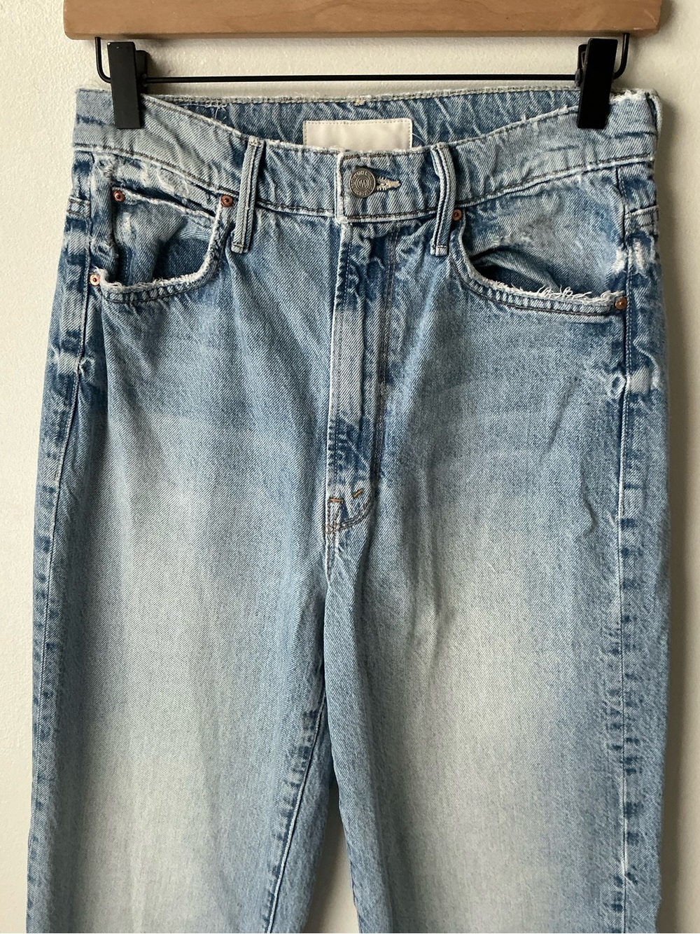 MOTHER SUPERIOR Jeans High Waisted Tunnel Vision Sneak The Other Side Size 26 - Picture 4 of 14
